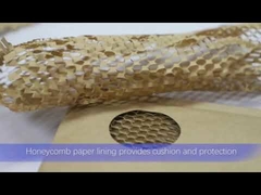Honeycomb paper padded mailer