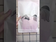 Paketleme ve alışveriş için saplı cam kağıt zarf