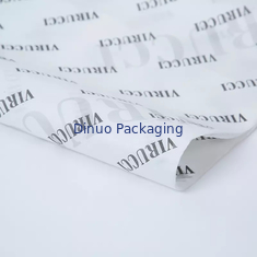 Ayakkabı Giyim için Çevre Dostu Beyaz Doku Kağıt Sarma Compostable Hediye Paketleme