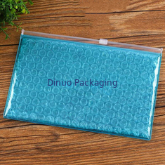 Açık Şeffaf Geri Dönüştürme Zipper Bubble Bag Özel Logo ve Boyut