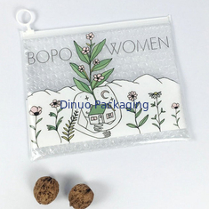 0.05 - 0.2 mm kalınlığında fermuarlı kabarcık torbaları gravure baskı ile