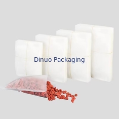 Vacuum Embossed Kapalı Plastik Depolama Çantası Üç Taraflı Kapalı Gıda Vakum Çantası Dokusu Embossed Vakum Çantası