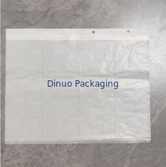 35gm Şeffaf Camlı Kağıt Çanta FSC Sertifikası Çevre Dostu Sürdürülebilir Tek Parça Çanta