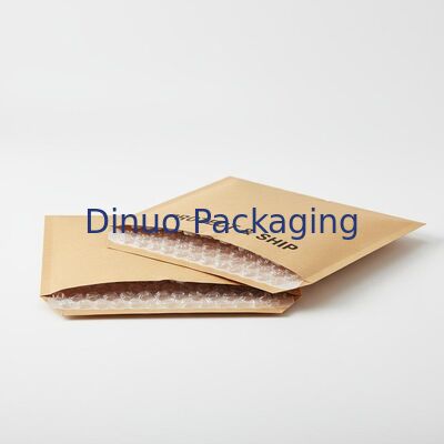 Ucuz ağırlıklı dayanıklı Kraft Bubble Mailers, Nakliye sırasında koruma sağlayan düşük yoğunluklu polietilen iç malzemelerle