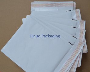 Beyaz Tek Kullanımlık Bubble Wrap Astarlı Zarflar, 10.5 "X 16 Boyut 5 Bubble Mailer