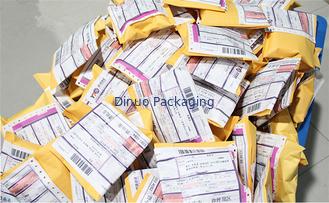 Yırtılmaya dayanıklı kraft kabarcık postaları 8.5 "x 12" boyutu 2 yastıklı zarf ekspres