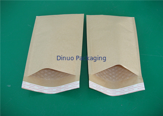 Haki / Kahverengi Kraft Kabarcık Postalar Yastıklı Zarflar Boyutu 7 14.25 "X 20" Darbeye Dayanıklı