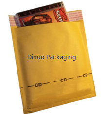 Şok Direnci İçinde Bubble Wrap ile Kraft Kargo Paketi Zarf