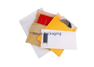 Renkli Kraft Kabarcık Postaları Yastıklı Çanta 8.5 X 14.5 İçin Posta / Posta / Express Paketi