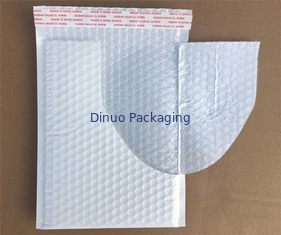 Dayanıklı Nakliye Poly Mailers 360x460 # A3, Beyaz Kabarcık Paketleme Zarfları
