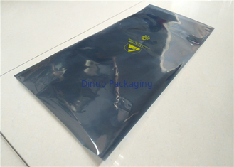 PCB / IC Paketleme için Özelleştirilmiş Logo Kilitli ESD Koruyucu Çanta Statik Kanıtı