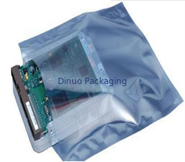 Elektronik Ambalaj ESD Anti Statik Bariyer Çantaları Suya Geri Dönüştürülebilir OEM
