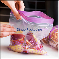 Gıda Ambalajı İçin Yeniden Açılabilir Plastik Torbalar, ZipLock Özel Baskılı Plastik Torbalar