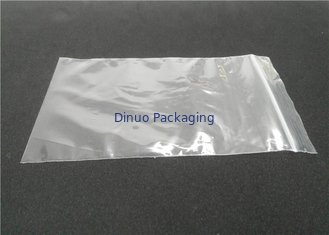 Yeniden Kapanabilir PE Plastik Poşetler Kilitli Kapatma, Paket Plastik Torbalar Suya Dayanıklı