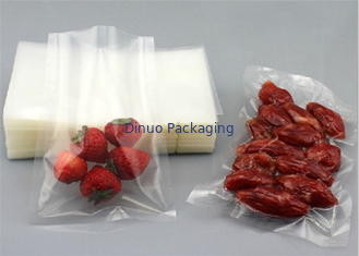 Küçük Vakumlu Plastik Torbalar ile Ağız Nemi Dayanıklı Gözyaşı Kolay