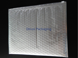 3x5 cm küçük paket perakende için hiçbir baskı kullanımlık fermuar kabarcık çanta paketi