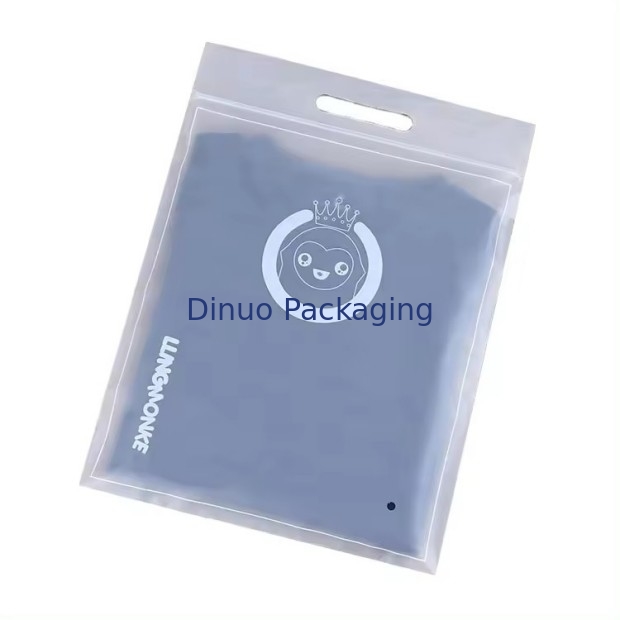 Özel Baskı Çanta Paketleme Çantası Giysi için Yakalama ile Ekoloji Dostu Yeniden Kapanabilir Plastik Ziplock Çantaları