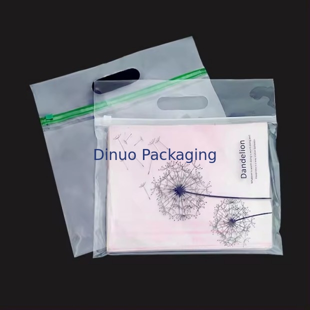 Özel Baskı Çanta Paketleme Çantası Giysi için Yakalama ile Ekoloji Dostu Yeniden Kapanabilir Plastik Ziplock Çantaları