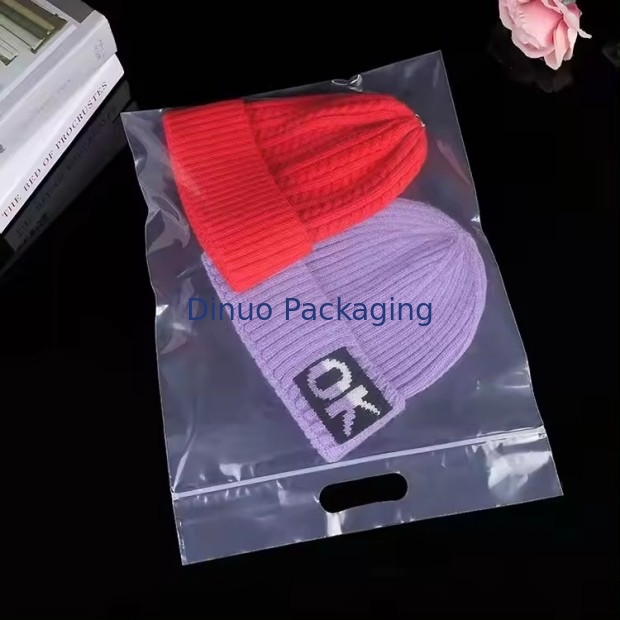 Özel Baskı Çanta Paketleme Çantası Giysi için Yakalama ile Ekoloji Dostu Yeniden Kapanabilir Plastik Ziplock Çantaları