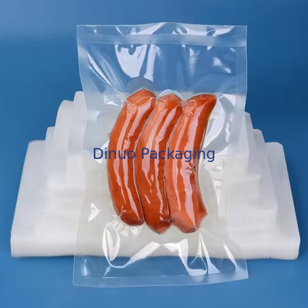 0.06-0.12mm Kalınlıklı Nylon Gıda Ürünleri için Vakum Torbası Kokusuz