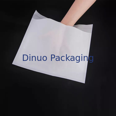 Hediye kartı damga paketleme için yarı saydam cam kağıt zarf