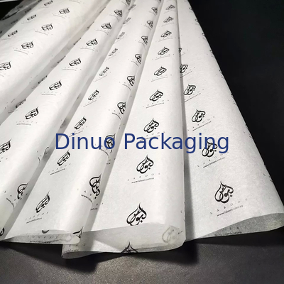 Kadın Çantası / Mücevherat İçin Markalı Beyaz Ve Altın Metal Doku Kağıt Sarma