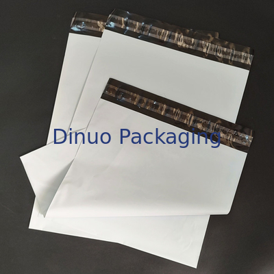 Ekspres Kurye Nakliye için Özel Baskılı Geri Dönüşümlü Zarf Polymailer Çanta Beyaz Siyah