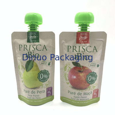 Yeniden doldurulabilir geri dönüştürülmüş sıvı plastik ayakta duran tüp torbaları