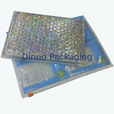 Poly Air Zip Lock Plastik Özel Balonlu Posta Çantası Logo ile Açık Renkli Şişelenir
