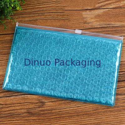 Açık Şeffaf Geri Dönüştürme Zipper Bubble Bag Özel Logo ve Boyut