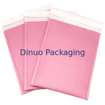 Özel Baskılı Poly Bubble Mailers Tasarım Yastıklı Nakliye Zarfları Hediye Posta Çantaları