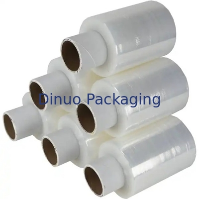 LLDPE kırmızı germe ve daralma filmi 0.012mm Plastik kolu ile tasarlanmıştır