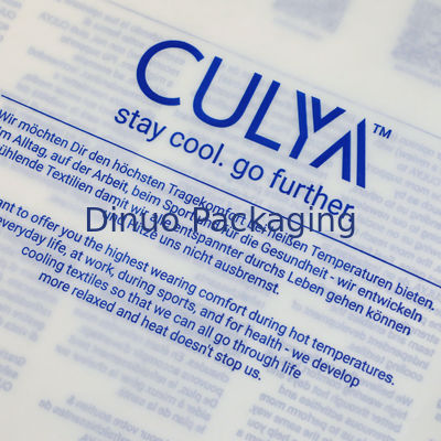 FSC Sertifikalı Cam Kağıt Zarf Geri Dönüştürülebilir Ekolojik Bilinçli Seçim Bir Taraf Yarım Şeffaf Bir Taraf 100% Şeffaf