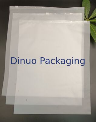 Tekrar kullanılabilir çok yönlü dayanıklı CPE fermuar torbası Giysi ve küçük eşyalar için güvenli mühür