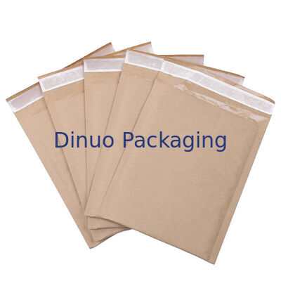 45 GSM Kağıt Bubble Mailer Özel Baskı Güvenli Nakliye ve İşleme için Ekolojik Dost Paketleme Seçeneği
