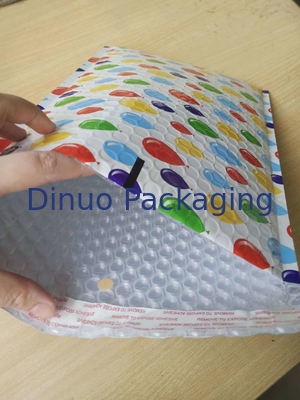 240X330mm # F3 Metalik Kabarcık Postaları Promosyon Için 8 renkler Baskı Yastıklı Zarflar