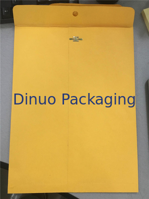 Kahverengi 000 Kraft Kabarcık Postaları 6x10 Kraft Kağıt Toka Dize Kravat Zarflar