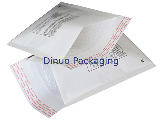 Beyaz Kraft Kabarcık Postaları 45x210mm # C, Özel Bubble Mailer Zarfları