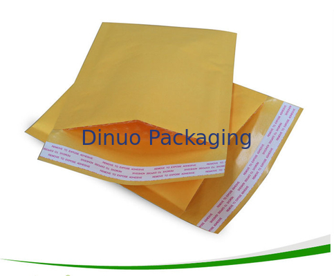 Yırtılmaya dayanıklı kraft kabarcık postaları 8.5 "x 12" boyutu 2 yastıklı zarf ekspres