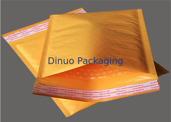 Kraft Sarı Bubble Wrap Zarf / Kraft Kağıt Postaları UV Geçirmez 175x260mm # D