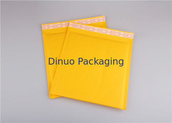 3-4mm Thickness Kraft Bubble Mailers made with Low Density Polyethylene Inner Materials