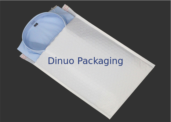 Beyaz Kabarcık Zarflar Poly Bubble Mailers Kendinden Sızdırmazlık İçin Kitaplar / DVD / Hediyeler