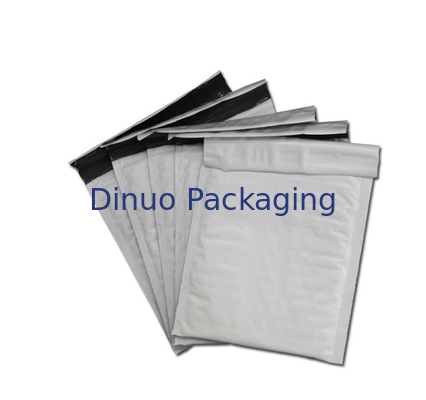 Beyaz Kabarcık Zarflar Poly Bubble Mailers Kendinden Sızdırmazlık İçin Kitaplar / DVD / Hediyeler