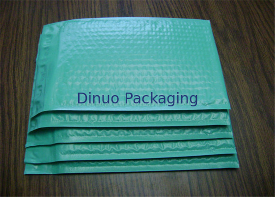 Yeşil Renk Poly Bubble Mailers Size 1 Hava Kabarcığı Zarf Kendinden Yapışkanlı Keçe