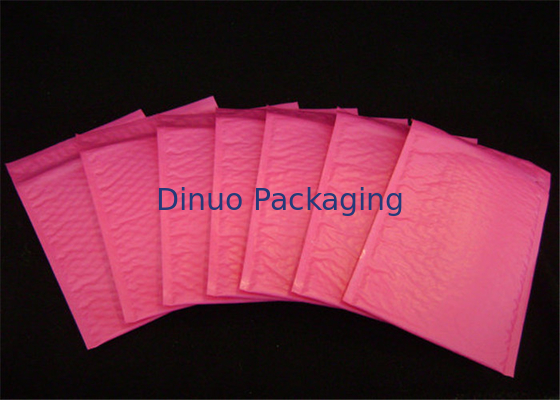 Çok fonksiyonlu Poly Bubble Mailers Kırmızı Renk 7.25 "X 12" # 1 Boyut Biyobozunur