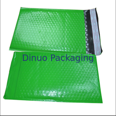 Yeşil Renk Poly Bubble Mailers Size 1 Hava Kabarcığı Zarf Kendinden Yapışkanlı Keçe