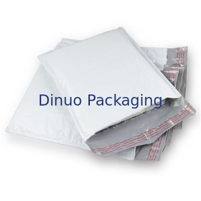 Beyaz Kabarcık Zarflar Poly Bubble Mailers Kendinden Sızdırmazlık İçin Kitaplar / DVD / Hediyeler