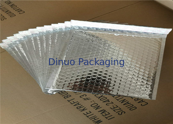 Hafif Nakliye Metalik Kabarcık Postaları, Renkli Bubble Wrap Zarfları