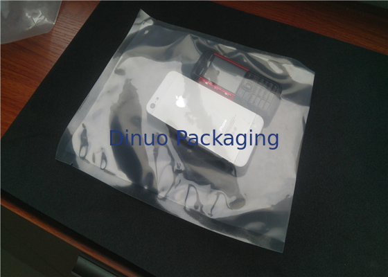Elektronik Ürünler Ambalaj için Şeffaf Naylon Plastik Poşet # 180 * 220mm