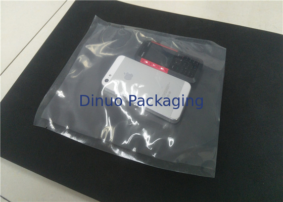 Elektronik Ürünler Ambalaj için Şeffaf Naylon Plastik Poşet # 180 * 220mm